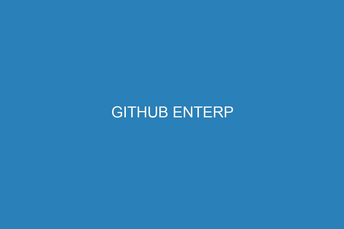 GitHub Enterp