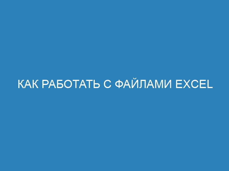 Как работать с файлами Excel (XLSX) в Python: подробный гайд